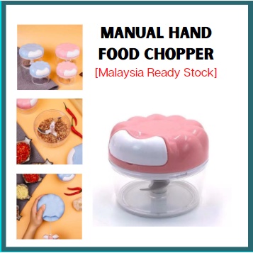 Mini Chopper มือกระเทียม Chopper อาหาร เครื่องปั่น Pengisar Bawang Mini Blender Chopper