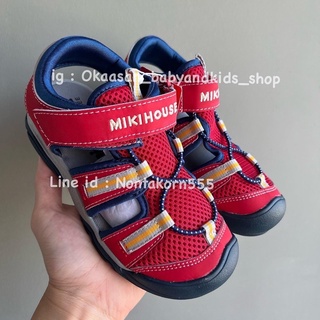 พร้อมส่งรองเท้าลำลองเด็ก มิกิเฮ้าส์ mikihouse sandal shoes size 19.0 cm ใหม่พร้อมกล่อง ส่งไวจาก กทม