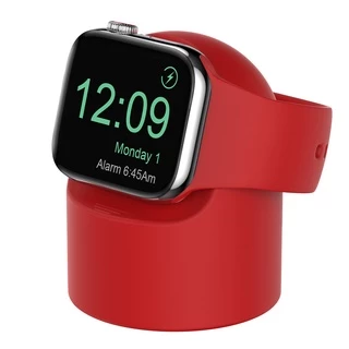 แท่นชาร์จซิลิโคน สําหรับ Apple Watch Charger1 2 3 4 5 6 7 8 9 10 11 iWatch