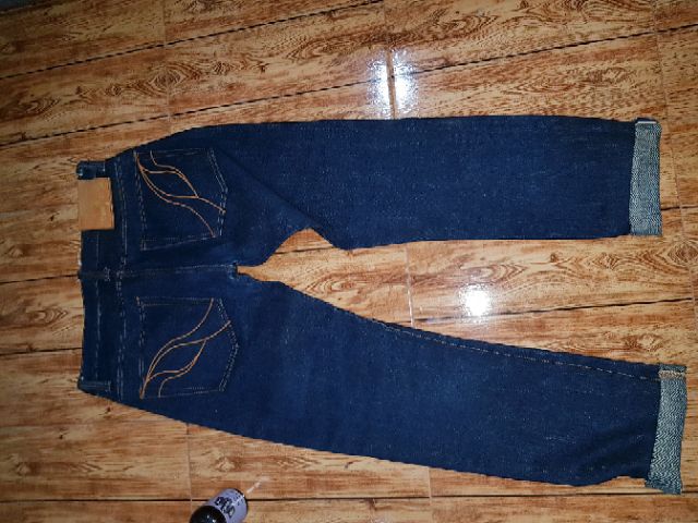 กางเกงยีนส์ route blue denim 21oz RB1