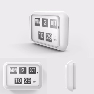 นาฬิกา Twemco Flip Calendar Clock QD-35 (สินค้าอยู่ในประเทศไ…