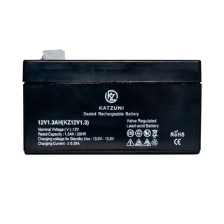 KATZUNI Battery Rechargeable 12V1.3AH/แบตUPS/แบตไฟสำรอง/ประกัน1ปี