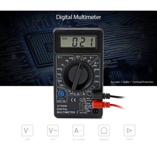 เครื่องวัดมัลติมิเตอร์ DIGITAL MULTIMETER DT-830B มิเตอร์วัดไฟ ดิจิตอล มัลติมิเตอร์ เครื่องวัดกระแสไฟฟ้า T0519