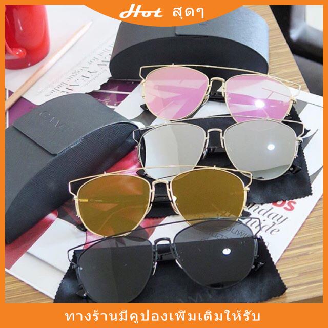 แว่นกันแดด GAMT vintage retro 63 mm. [GM-VR-] Mireeshop  ของแท้แว่นกันแดด