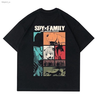 ✑●○เตรียมจัดส่ง┅◄เสื้อยืด ลายการ์ตูนอนิเมะ SPY X FAMILY | เสื้อยืด พิมพ์ลายอนิเมะมังงะ SPYXFAMILY สไตล์ญี่ปุ่น| ชุดเสื้อ