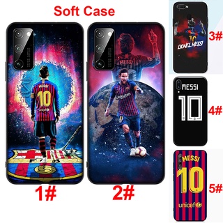 เคสโทรศัพท์มือถือลายทีมฟุตบอล Samsung Galaxy A02 A60 A70 A70S A12 A32 A42 A52 A72 4G 5G M40 F62 Messi 10