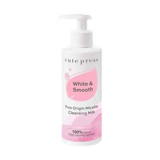 CUTE PRESS ไมเซลลาร์ เคล็นซิ่ง มิลค์ PURE ORIGIN MICELLAR CLEANSING MILK