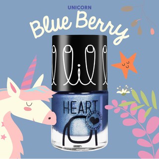 Little Heart : Blue Berry Unicorn Collection #59 ยาทาเล็บเด็กปลอดสารพิษ 8 ml.