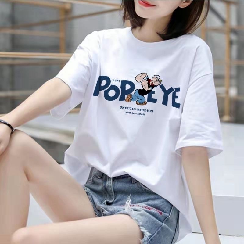 เสื้อยืดแขนสั้น พร้อมส่ง มีSize M、L、xl、xxl、3xlค่ะ#เสื้อยืด#เสื้อผ้าผู้หญิง#เสื้อสีขาว#เสื้อยืดแฟชั่น#ผ้าดีใส่สบายค่ะ