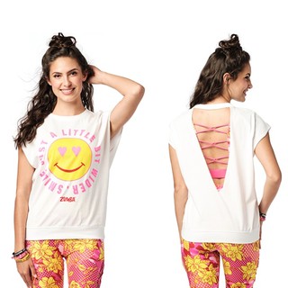 Zumba Dreamer Open Back Top (เสื้อยืดออกกำลังกายซุมบ้า)