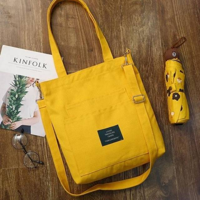 ข้อเสนอร้อน TOTE BAGS KPOP/ TOP HANDLE BAGS ZIPPER MENS WOMENS BAGS KOREAN TOTE FASHION BAGS