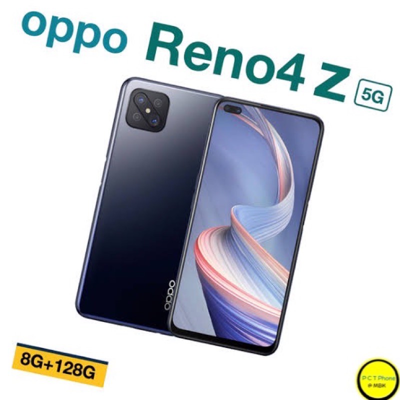 Oppo Reno4 Z(5G)(แรม8/128Gb) เครื่องใหม่เคลียสต็อกประกันศูนย์ทั่วไทย