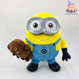 ตุ๊กตามินเนี่ยน Minions (มือสอง) ขนาด 6 นิ้ว USJ Animation อนิเมชั่น Despicable Me Gru มิสเตอร์กรู บ็อบ หมีทิม มินเนียน