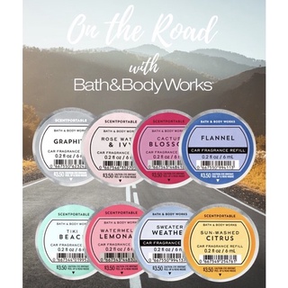 รีฟีล น้ำหอมปรับอากาศในรถยนต์ Bath &amp; Body Works : Car Fragrance Refill