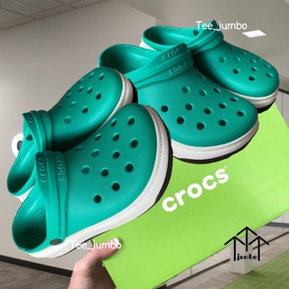 รองเท้าแตะ CROCS CROCBAND Full Force Clog (size4-11) สีเขียวมิ้น หัวโต 📮🧨🌸🌵🔥