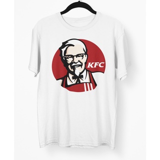 คอตต้อนคอกลมเสื้อยืด Unisex รุ่น KFC Edition T-Shirt สวยใส่สบายแบรนด์ Khepri 100%cotton comb รีดทับลายได้เลย ไม่ยืดไม่หด