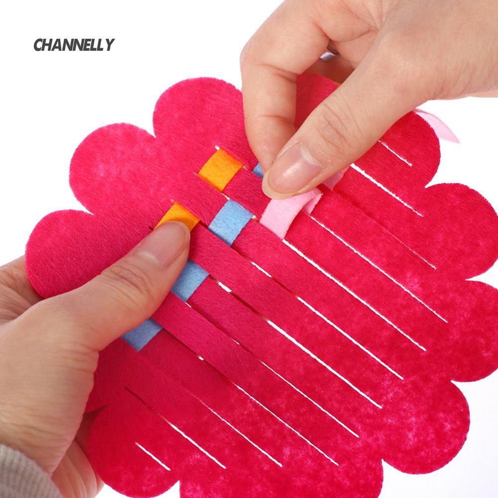 Cy Creative Heart Car Bee Pattern DIY Craft Loop Weave Education Kids ...