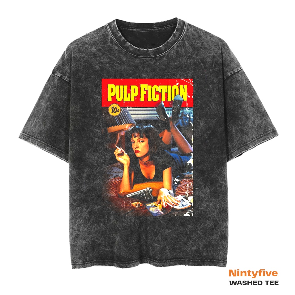 เสื้อยืด Fiction Pulp Film Wahed Oversize