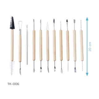 ชุดเครื่องมือแต่งดิน (11 ชิ้น) / Decorating Tool Kit (11pcs)