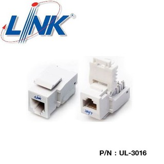TELEPHONE (ตัวรับหัวโทรศัพท์ตัวเมีย) LINK (UL-3016) RJ11 Tel…