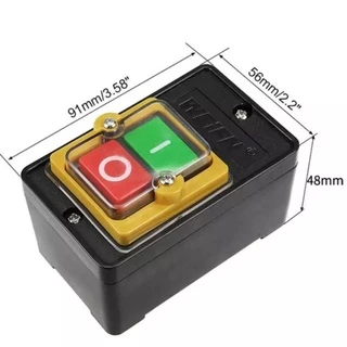 KAO-5 ON/OFF Start STOP สวิตช์ปุ่มกดกันน้ำ10A AC 220-380V
