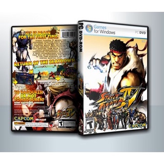 แผ่นเกมส์ คอมพิวเตอร์ PC Street Fighter IV ( 1 DVD )