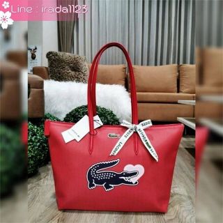 Lacoste Womens Croc Heart Tote Bag ของแท้ ราคาถูก