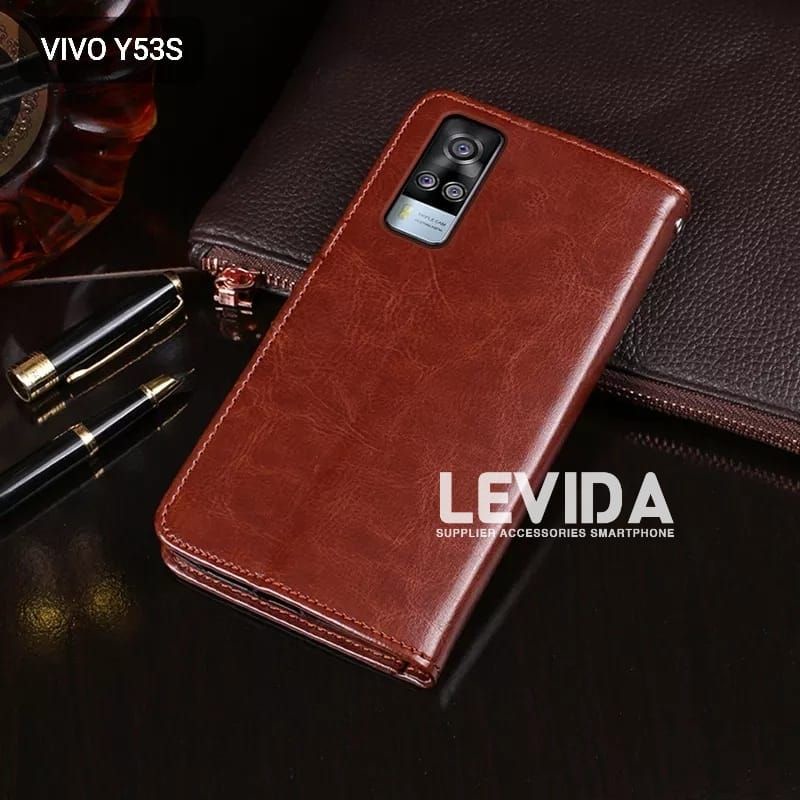 Vivo Y53S Vivo Y91C Vivo Y1S Flip Cover Leather Case Leather Book Cover Vivo Y53S Vivo Y91C Vivo Y1S