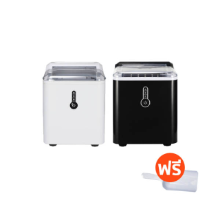 Gennewเครื่องทำน้ำแข็ง Ice maker ภายใน 6-9 นาที แท้งค์น้ำ 1.6L เก็บน้ำแข็งได้ 60 ก้อน รุ่น GNIM-12 แถมฟรีที่ตักน้ำแข็ง