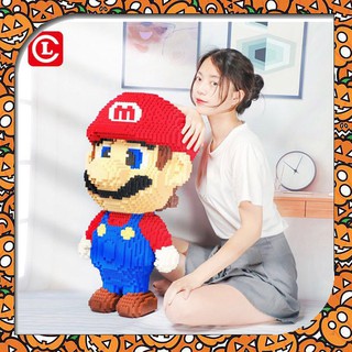 CHAMAA สูง 72 เซน มาริโอ้ 67100 นาโน มาริโอ้ Mario บล็อคนาโน ตัวต่อ มาริโอ้ เฟือง ตัวต่อเฟือง