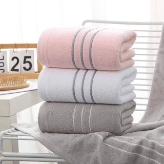 M2 ผ้าเช็ดตัว ขนาดใหญ่ เนื้อผ้าหนาอย่างดี cotton100%(70*140cm)