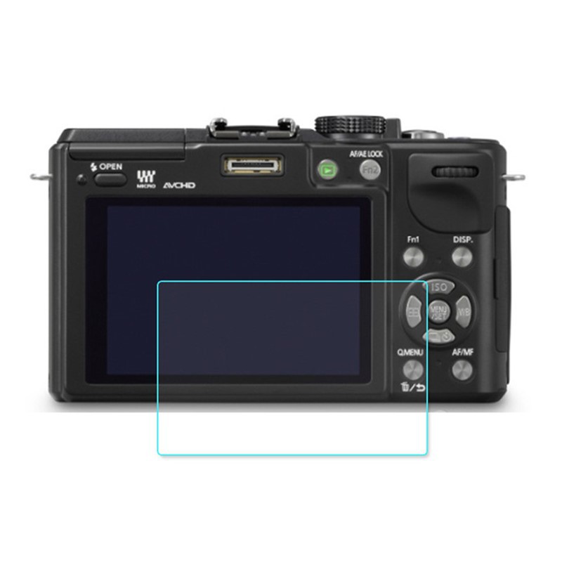 กระจกนิรภัยป้องกันหน้าจอสำหรับ Panasonic DMC-GF10 GF9 GF8 GF7 GF6 กล้องฟิล์มฟิล์มนิรภัยฟิล์มป้องกัน HD