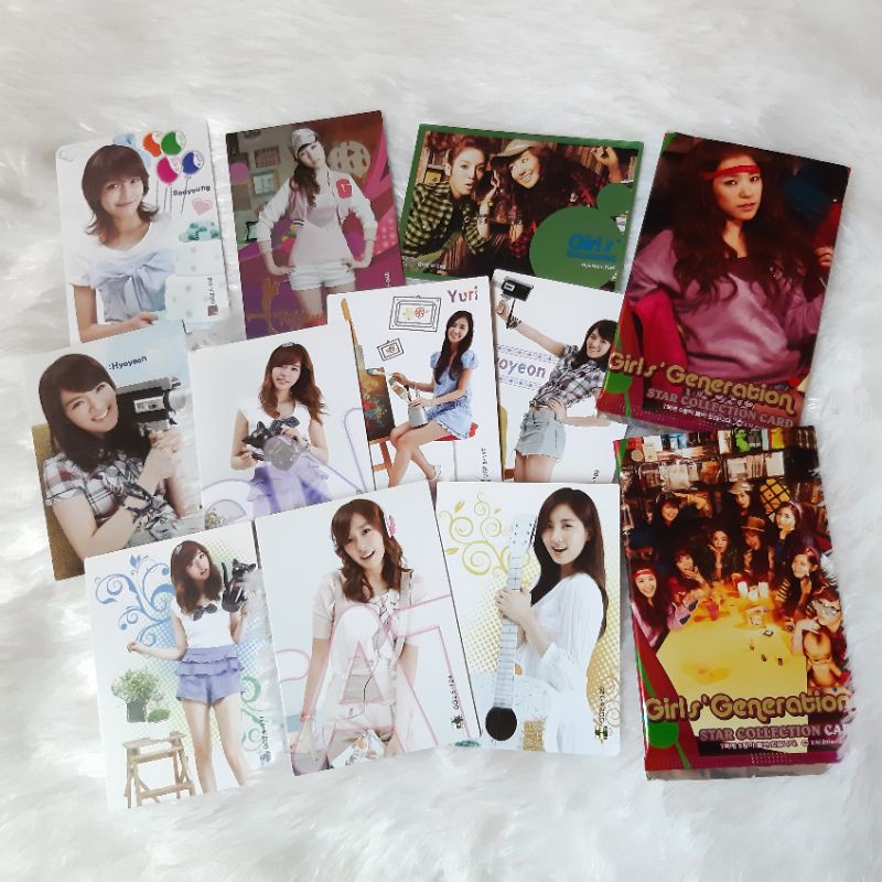 Girl's Generation Collection card! การ์ดเกิร์ล เจนเนอร์เรชั่น