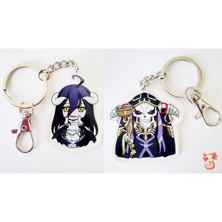 **พร้อมส่งในไทย**พวงกุญแจ จอมมารพิชิตโลก Overlord Ainz Ooal Gown Albedo Shalltear (แพ็คใส่กล่อง)