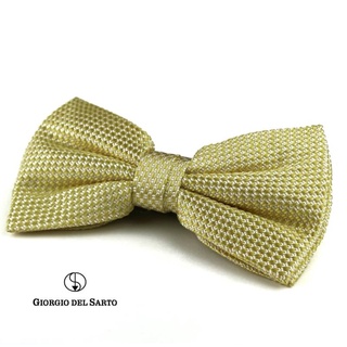 GIORGIO DEL SARTO Two-Fold Silk Bow Tie โบว์ไทผ้าไหมสองจีบ #6