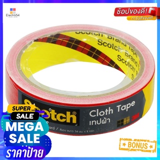 เทปผ้ามันเงา 3M 24 MMX8Y สีแดงUTILITY DUCT TAPE 3M 24MMX8Y RED