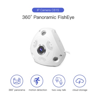 VSTARCAM 360 องศา ชัดถึง 2 ล้าน C61S FHD 1536P WiFi Panoramic IP Camera 2MP