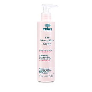 NUXE Comforting Cleansing Milk With Rose Petals (Normal To Dry, Sensitive Skin) Size: 200ml/6.7oz