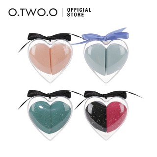 O.TWO.O ฟองน้ำแต่งหน้า Mkeup sponge 2 ชิ้น / ชุด