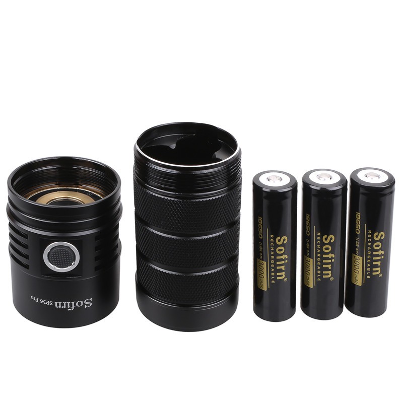 Sofirn Sp36 Pro 8000 Lumen ไฟฉาย Blf Anduril Driver 4 Xsst40 หลอดไฟ Led ...