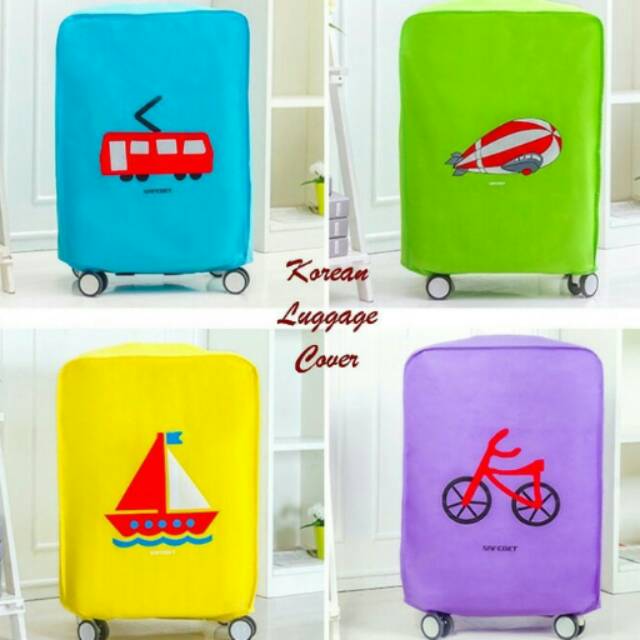 KOREAN LUGGAGE COVER BLANKET BAG SUITCASE PROTECTOR BAG ok