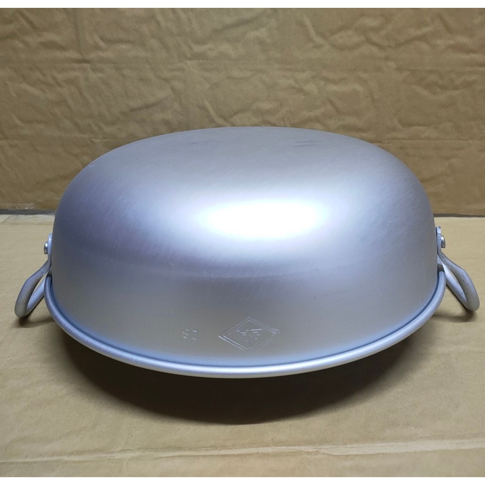 กระทะ กระทะแขก 2 หู อย่างหนา ตรา 3A ขนาด 28 CM. กระทะโดนัท กระทะหูแขก กระทะทอด อลูมิเนียม 2 หู (1 ชิ้น) - รูปที่ 3