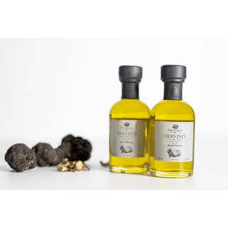 น้ำมันมะกอกบริสุทธิ์กลิ่นเห็ดทรัฟเฟิลดำ Truffleat  Black truffle oil 100ml