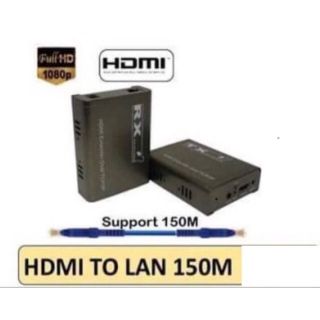 150เมตรHDMI Over IP Extender IRผ่านUTP/STP CAT5e CAT6 Rj45