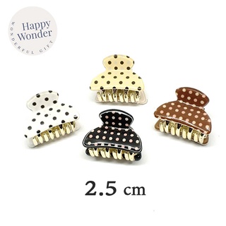 47แบบ กิ๊บหนีบผม ตัวเล็ก 2.5  - 4.4 cm กลิตเตอร์ มุก ดอกไม้ ลายจุด น่ารัก สไตล์ญี่ปุ่น