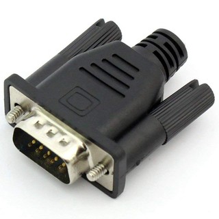 VGA Virtual Display อะแดปเตอร์ Male Dummy Plug EDID Headless Ghost Emulator Lock Plate