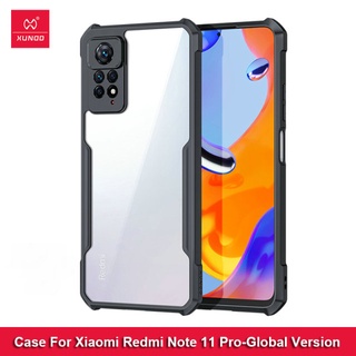 XUNDD เคสโทรศัพท์มือถือ แบบใส กันกระแทก สําหรับ Xiaomi Redmi Note11 Pro 11s 11 Pro 5G