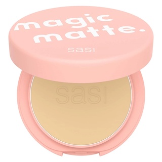 แป้ง ศศิ เมจิก แมท โกลว์ ฟาวน์เดชั่น พาวเดอร์ Sasi Magic Matte Foundation Powder SPF30PA++++ (815406)