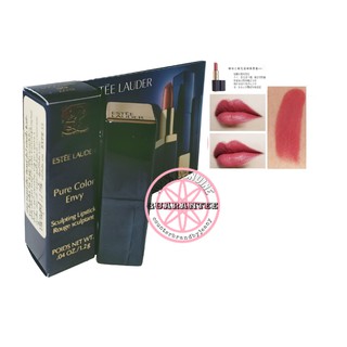 ของแท้ ESTEE LAUDER Pure Color Envy Sculpting Lipstick 2.8g #420 REBELLIOUS ROSE