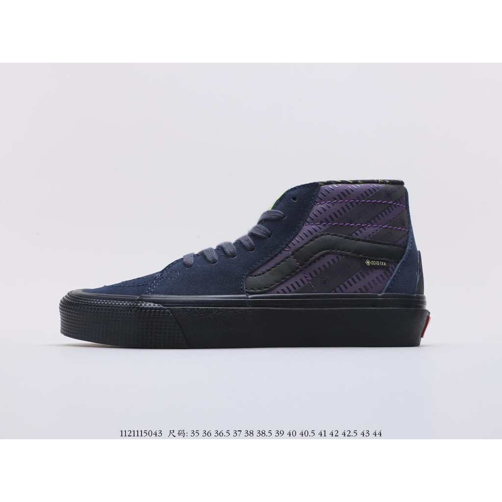 Vans vans dark gray purple sk8 mid middle men's and women's board shoes  have the functions of waterproof, brea167 | Shopee Thailand